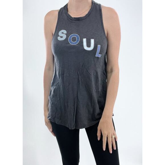 SoulCycle x Sundry Gray Sleeveless Tank Top Size Medium - Picture 1 of 3